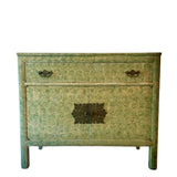 Hand-Painted Vintage Century Furniture Console Cabinet