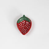 Small Ceramic Strawberry Bowls, Set of 2