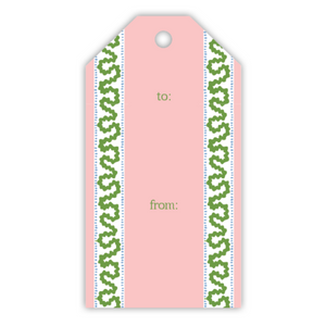 Pink/Green Harbor Trail Gift Tags, Pack of 10