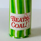 Christmas Wine Gift Bag, Beats Coal