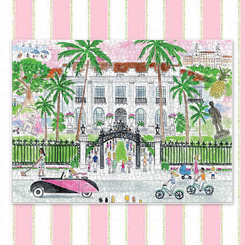 Sunny Day in Palm Beach Jigsaw Puzzle