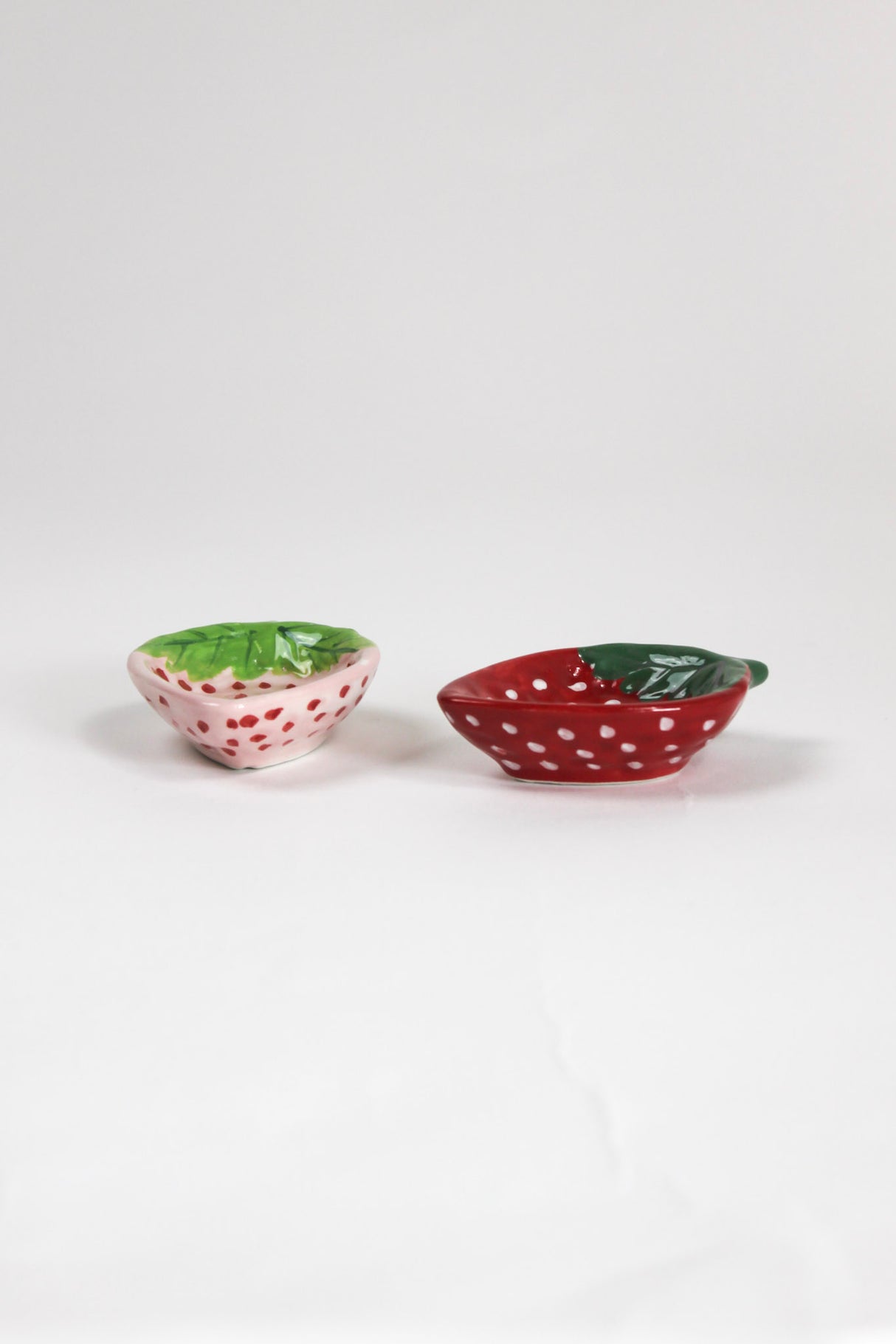 Small Ceramic Strawberry Bowls