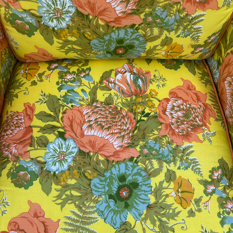 Floral Chintz Armchair