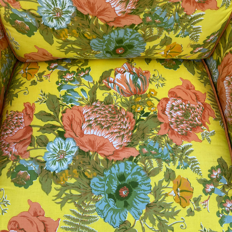 Chintz armchair discount