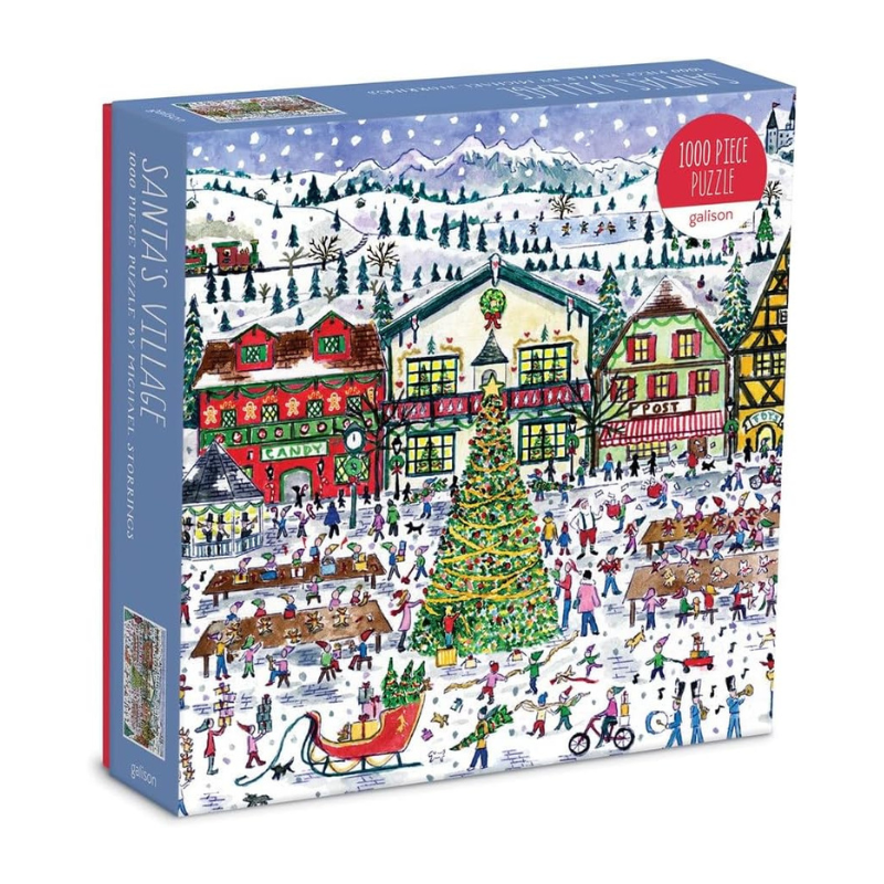 Santa's Village 1,000-Piece Christmas Jigsaw Puzzle