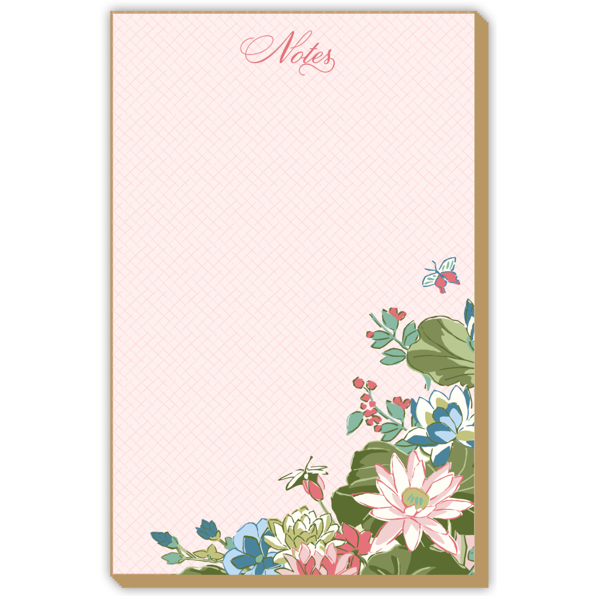 Pink Meadow Club Luxe Large Notepad