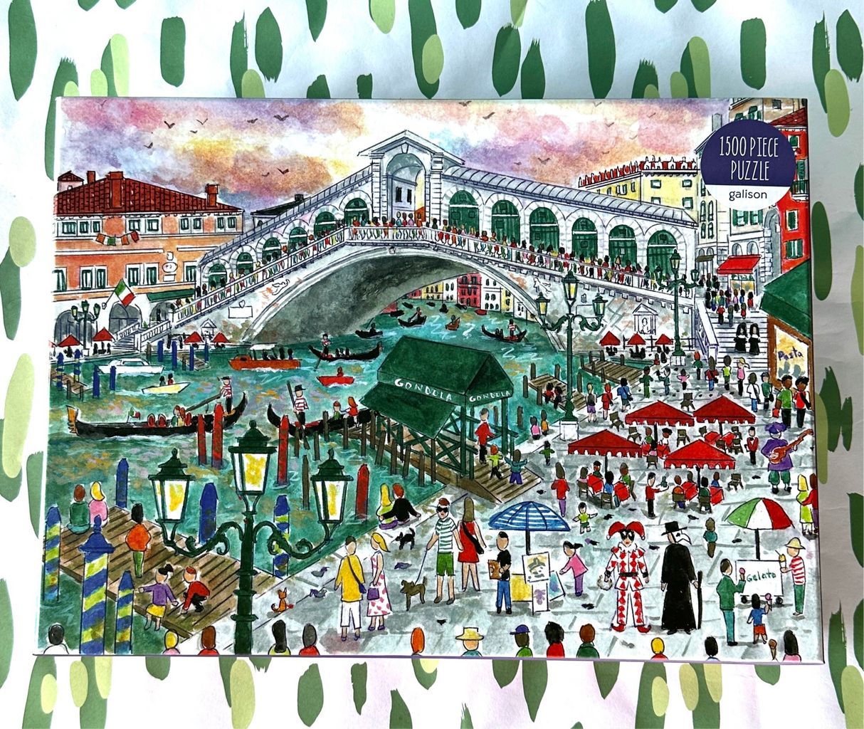 Venice Rialto Bridge 1,500-Piece Jigsaw Puzzle