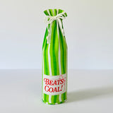 Christmas Wine Gift Bag, Beats Coal