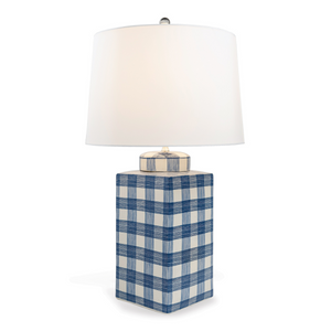 Gin Lane Swedish Blue Table Lamp