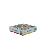 500 piece jigsaw puzzle with colorful artisanal egg illustrations