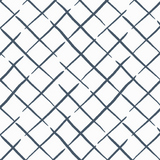 Bahama Court Reverse Unpasted Wallpaper - Navy Blue