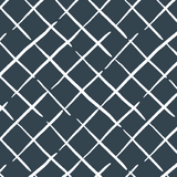 Bahama Court Unpasted Wallpaper - Navy Blue