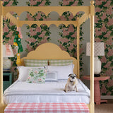 Bar Harbor Unpasted Wallpaper - Rose Pink