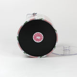 Bottom view of the Harbor Trail Bahama Pink acrylic ice bucket