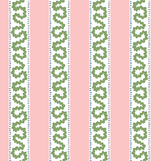 Harbor Trail Bahama Pink Outdoor Fabric Sample