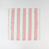 Cabana Boy Pink Stripe Cloth Dinner Napkins, Set of 4