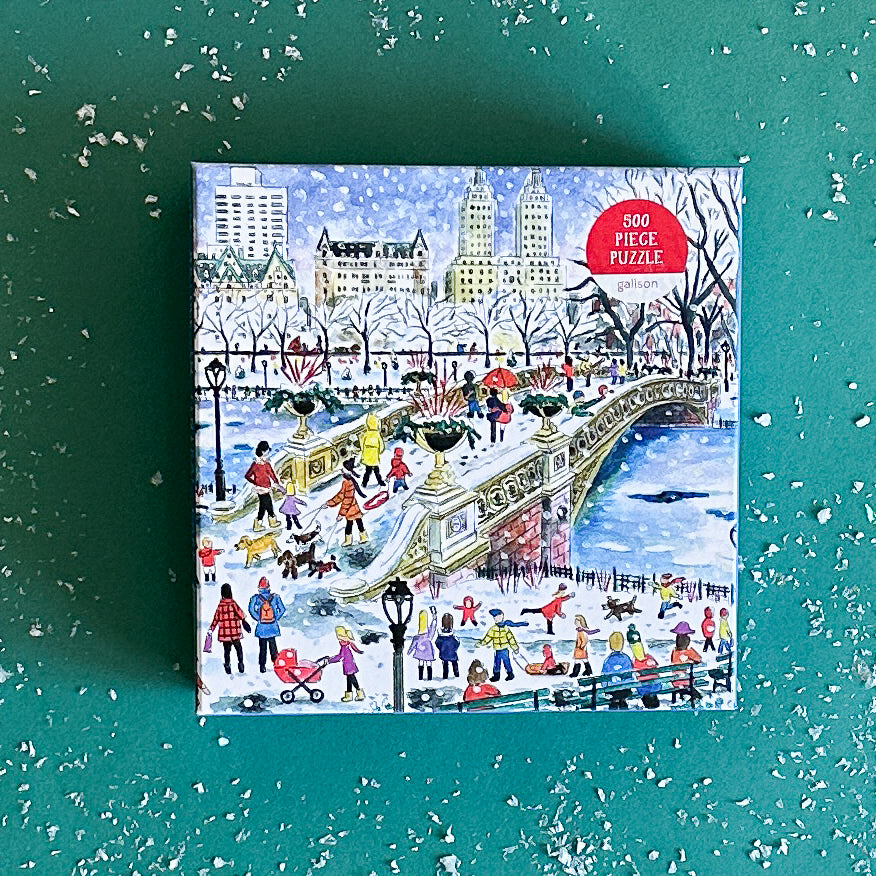 Central Park Bethesda Fountain 1,000-Piece Jigsaw Puzzle