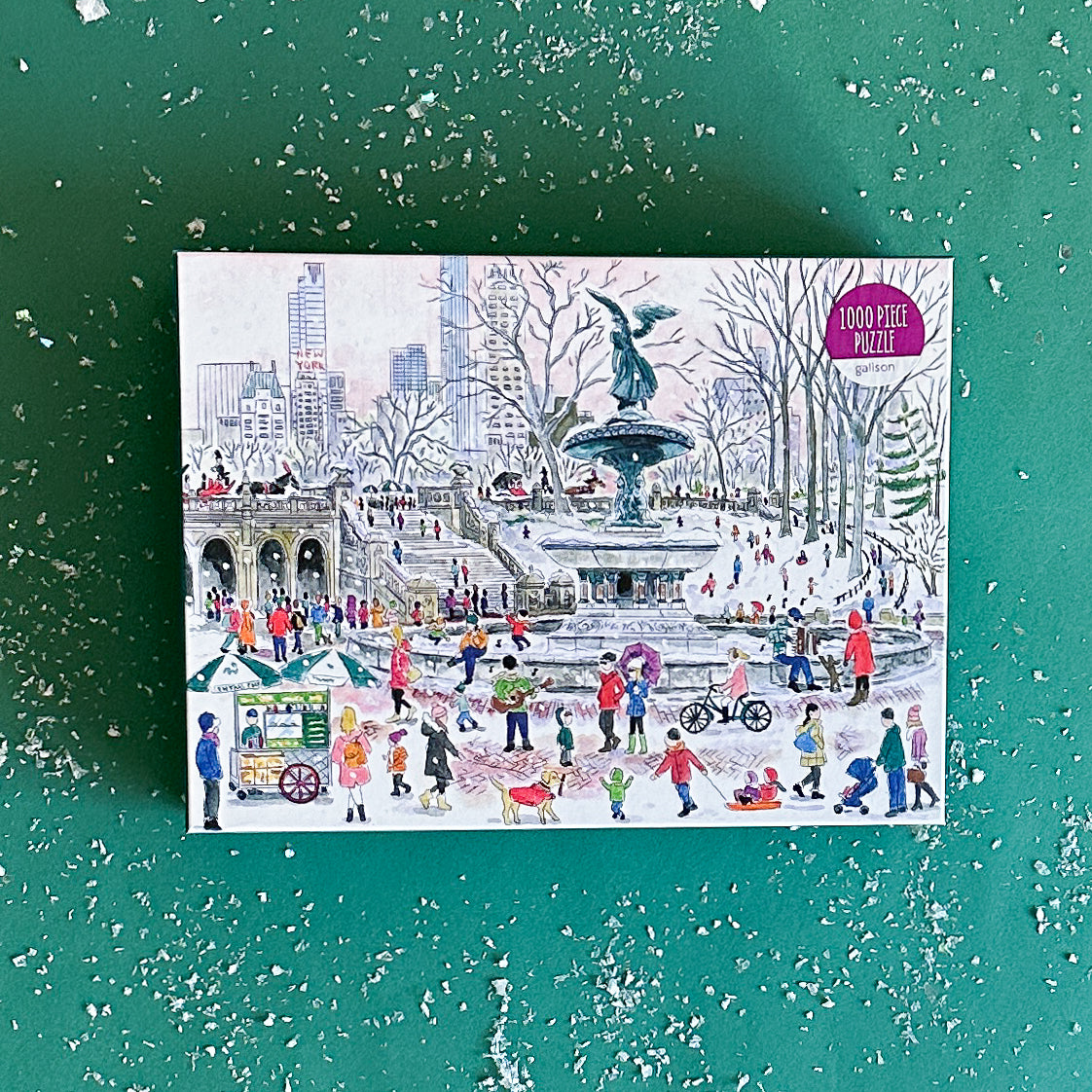 Central Park Bow Bridge 500-Piece Jigsaw Puzzle