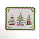 Christmas Pagodas Placemat 1