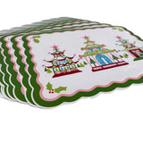 Christmas Pagodas Placemat 2