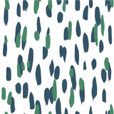 Club House Unpasted Wallpaper - Forest Green