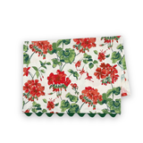 Cottage Grove Geranium Ric Rac Cotton Tea Towel