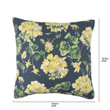 Cottage Grove Performance/ Outdoor Pillow, 22" Square - Grass Green