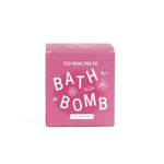 Cotton Candy Bath bomb box packaging on white background