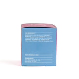 Cotton Candy Bath bomb box packaging on white background