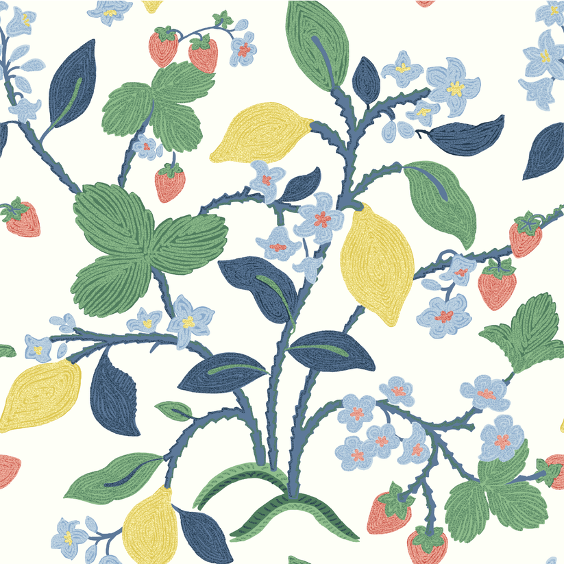 Strawberry Hill Forest Green Outdoor Fabric by the Yard Madcap Cottage