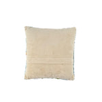 Back hooked pillow with yellow daffodils flower design on soft blue background