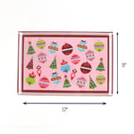 Darling Ornaments rectangular acrylic tray large with dimension of 17" x 11".