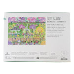 Back of 1000 piece jigsaw puzzle with Easter egg hunt park scene
