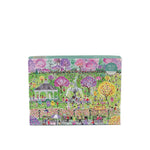 Front of 1000 piece jigsaw puzzle with Easter egg hunt park scene