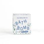 Floral Coast Bath bomb box packaging on white background