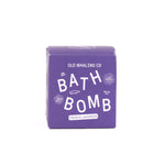 French Lavender Bath bomb box packaging on white background