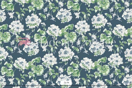 Cottage Grove Lagoon Blue Outdoor Fabric by the Yard