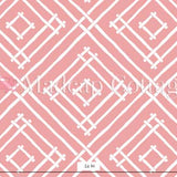 Island House Southampton Pink Outdoor Fabric by the Yard