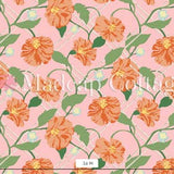 Runaway Bay Candyfloss Pink Outdoor Fabric by the Yard