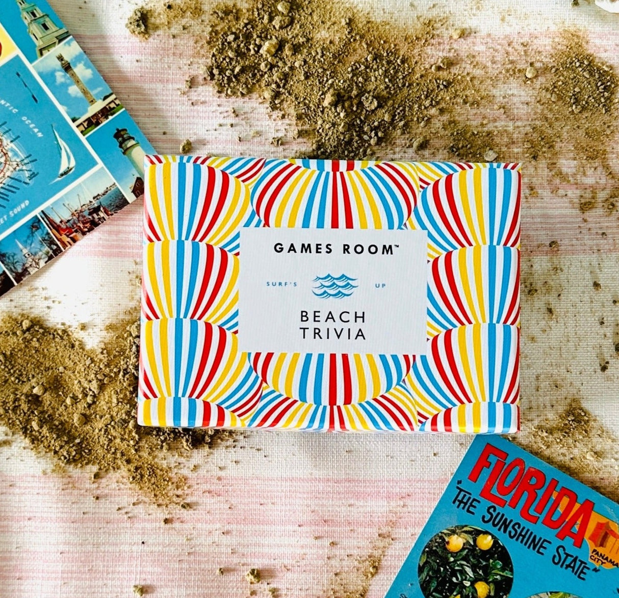 Beach Trivia Card Game