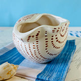 Vintage Ceramic Shell Planter/Cachepot