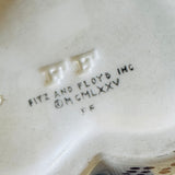 Vintage Ceramic Shell Planter/Cachepot