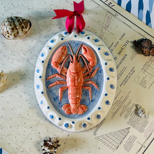 Vintage Ceramic Lobster Mold