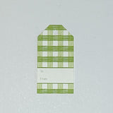 Gin Lane Gift Tags, Pack of 10 - Celery Green