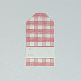 Gin Lane Gift Tags, Pack of 10 - Rhubarb Pink