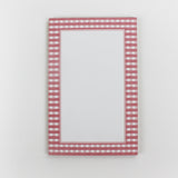 luxury notepads from madcap cottage with a gingham border