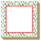 Club House Green with Red Border Luxe Notepad