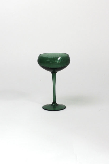 Colored Coupe Glasses
