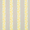 harbor trail yellow and white fabric by madcap cottage featuring beige and white stripes with a yellow squiggle motif on the white stripe