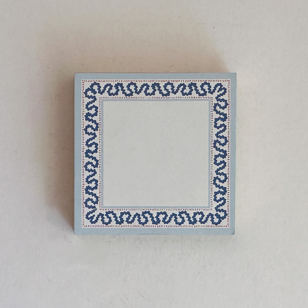 Harbor Trail Square Luxe Notepad - Blue
